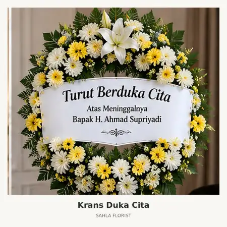 Krans Bunga Duka Lembursitu